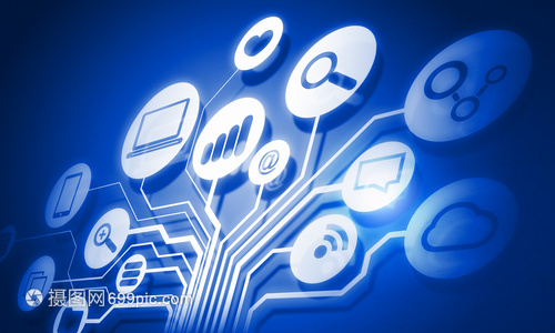 云连接背景媒体形象与商业Scheme理念的网络技术融合